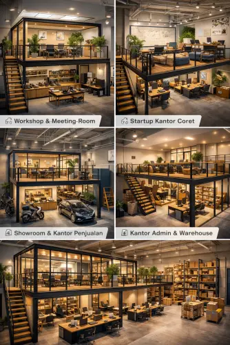 Mezzanine Ruang Kantor di Alam Sutera