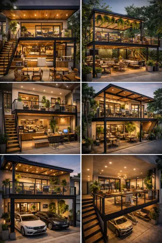 Mezannine Cafe Modern di Alam Sutera